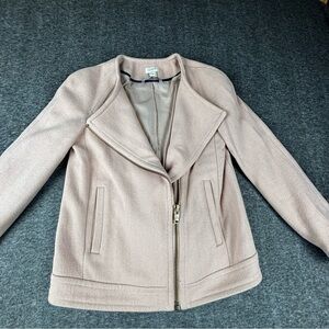 Vintage J.Crew Wool Blend Blazer Jacket Cream Color Size 00